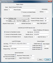 Workstation operating parameters. Click to enlarge.
