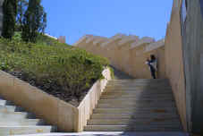Steps above the Roman Amphitheatre