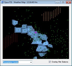 OpusFSX small weather map