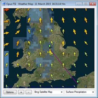 OpusFSI LWA surface precipitation (small map size)