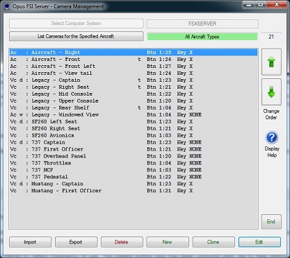 OpusFSI Live Camera management