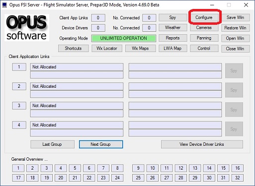 OpusFSI Server Form