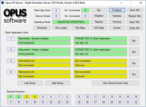 OpusFSI Server Form