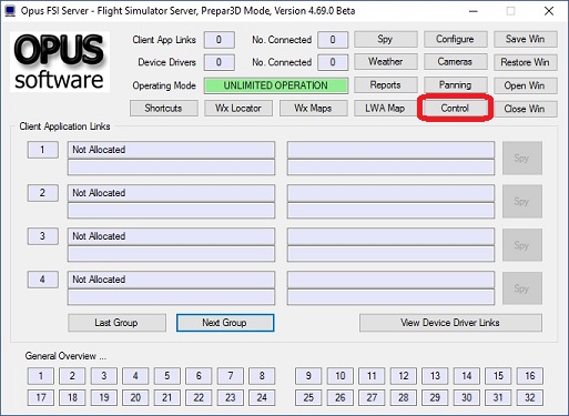 OpusFSI Server Form