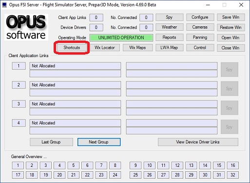 OpusFSI Server Form