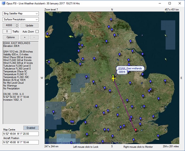 Bing Satellite Map