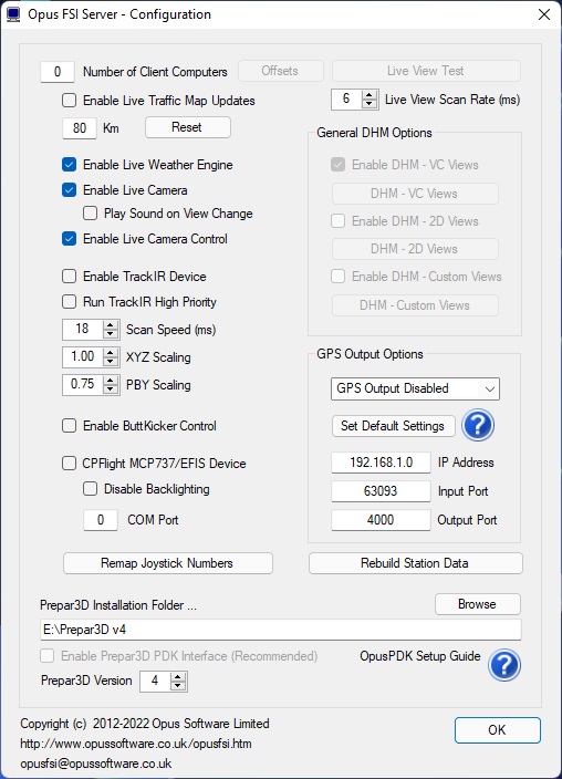 FSX P3DV2 OPUS Software V3.50.0