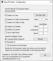 OpusFSI Client Configuration