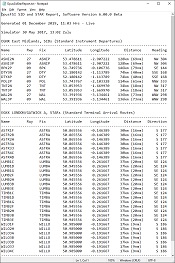 OpusFSI SIDs and STARs Report