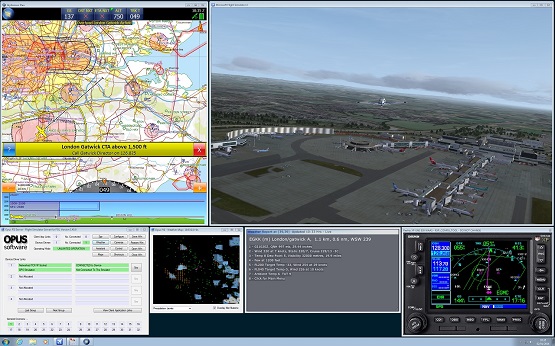 GPS Output feature for 3rd party Navigation and Flight Planning packages such as the excellent real-world SkyDemon PC software